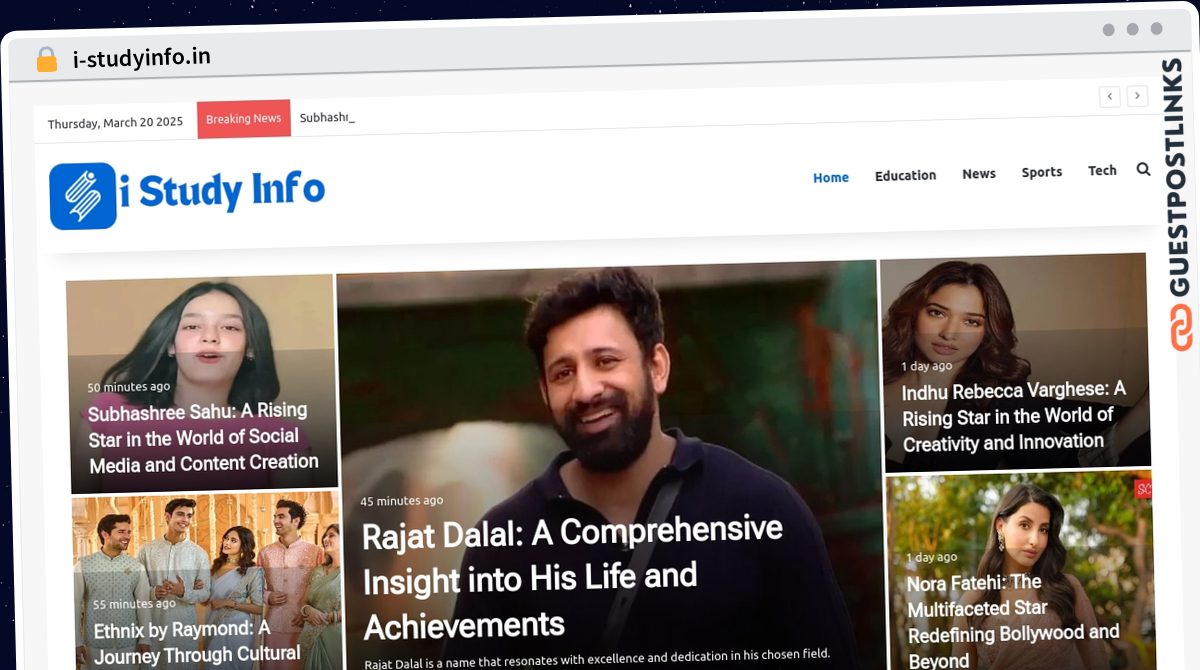 Publish Guest Post on i-studyinfo.in