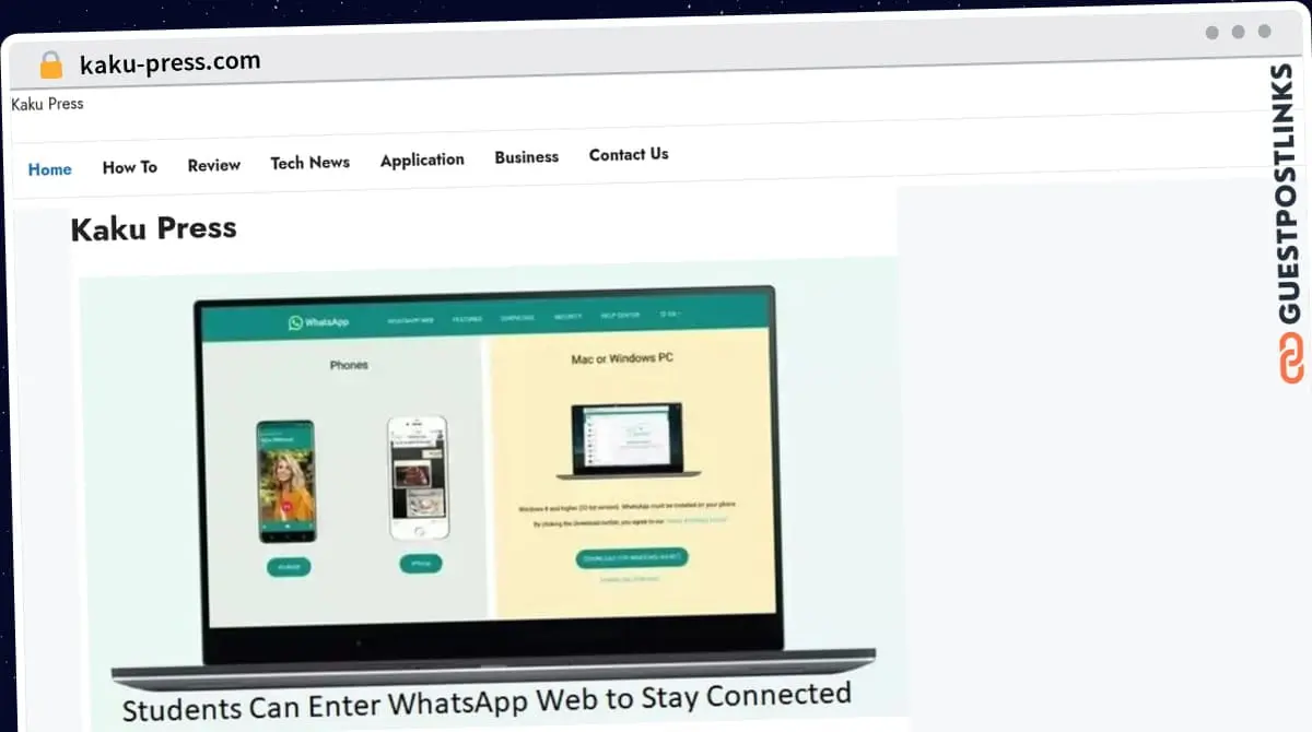Publish Guest Post on kaku-press.com