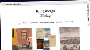 Publish Guest Post on klingsbergsforlag.se