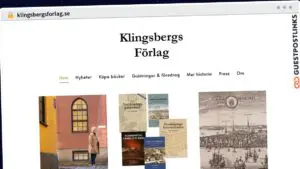 Publish Guest Post on klingsbergsforlag.se