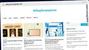 Publish Guest Post on mikaylacampinos.net
