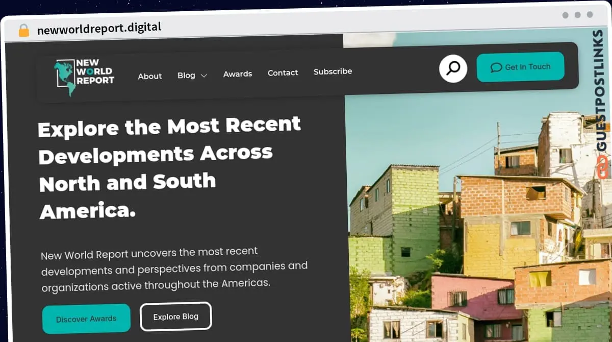 Publish Guest Post on newworldreport.digital