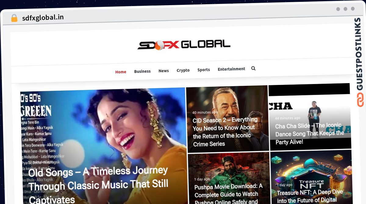 Publish Guest Post on sdfxglobal.in