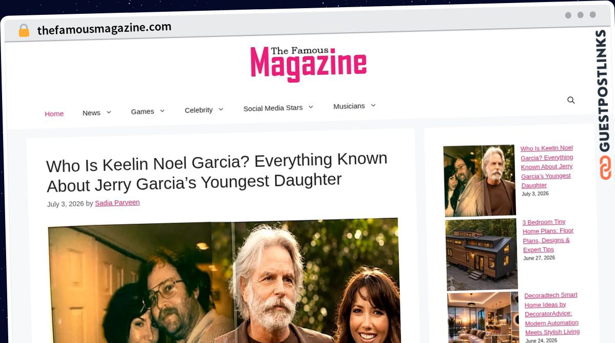 Publish Guest Post on thefamousmagazine.com