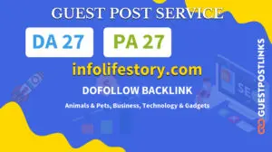 Buy Guest Post on infolifestory.com