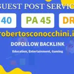 Buy Guest Post on robertosconocchini.it