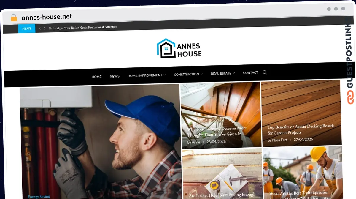 Publish Guest Post on annes-house.net