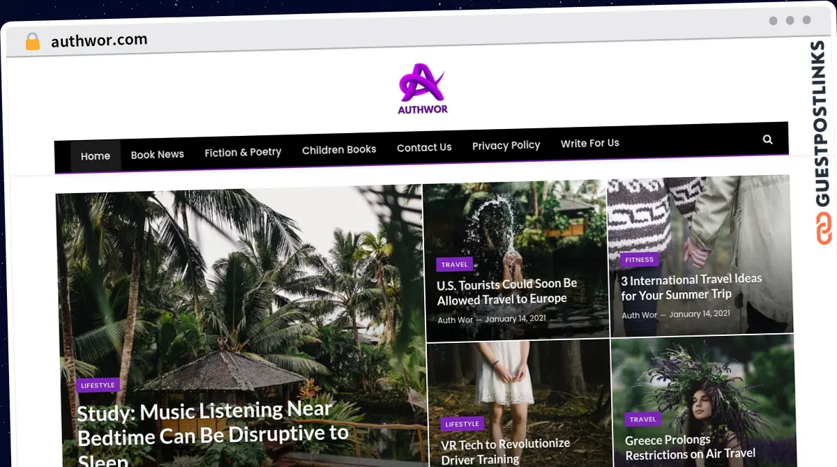 Publish Guest Post on authwor.com
