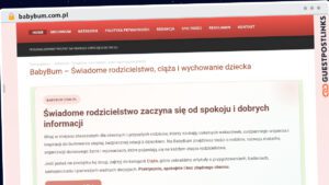 Publish Guest Post on babybum.com.pl