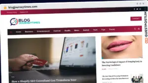 Publish Guest Post on blogjourneytimes.com