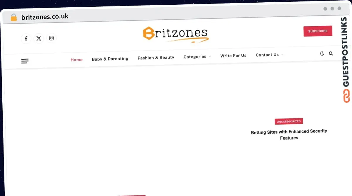 Publish Guest Post on britzones.co.uk