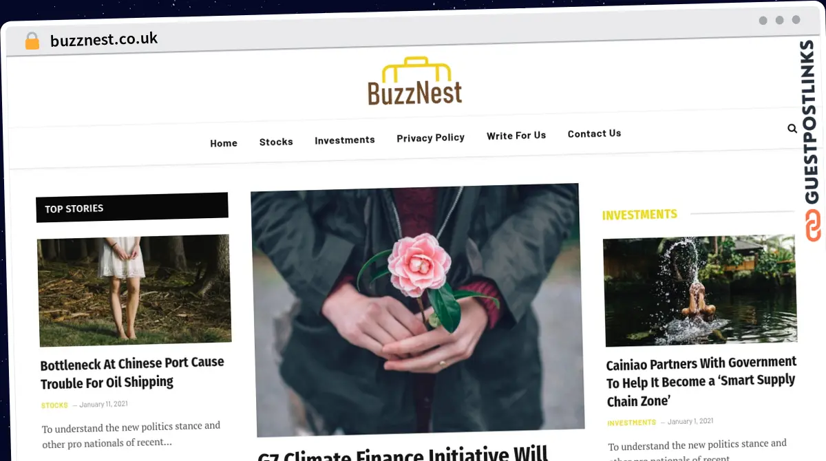 Publish Guest Post on buzznest.co.uk