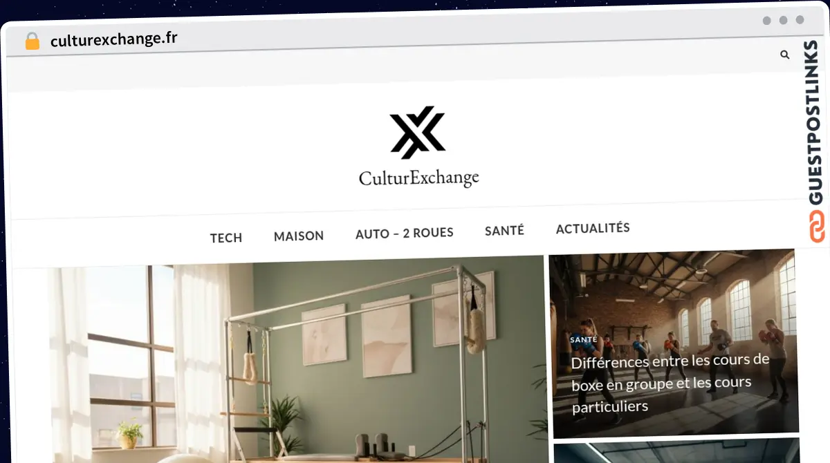 Publish Guest Post on culturexchange.fr