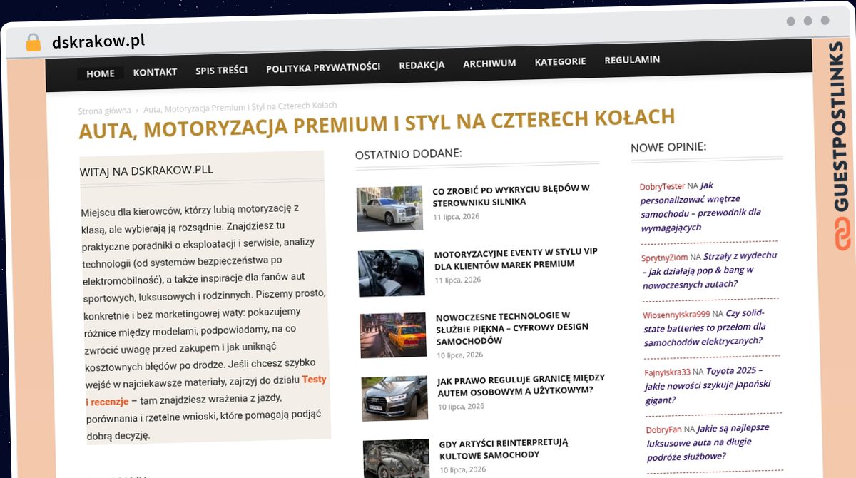 Publish Guest Post on dskrakow.pl