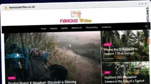 Publish Guest Post on famouswrites.co.uk