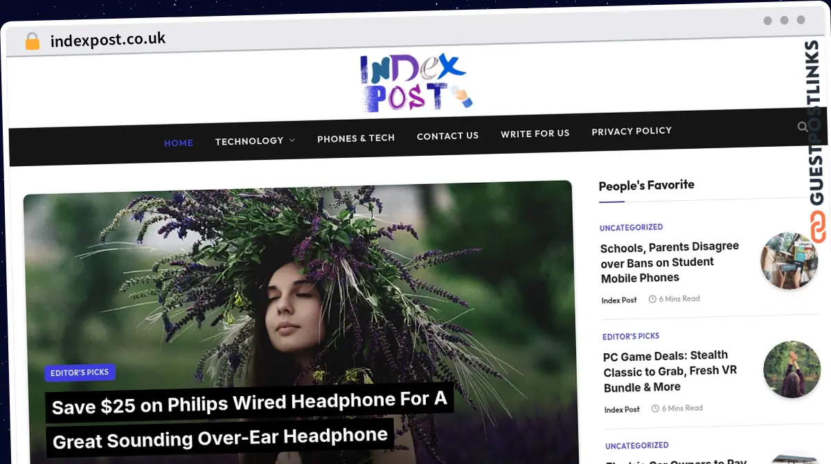 Publish Guest Post on indexpost.co.uk