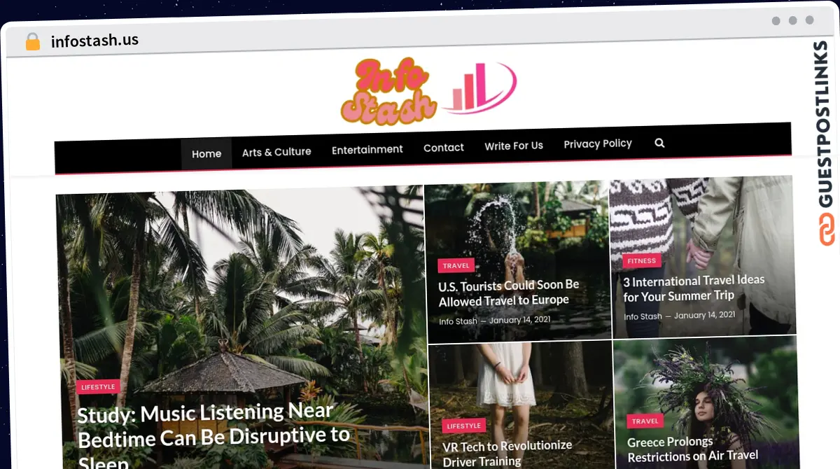 Publish Guest Post on infostash.us