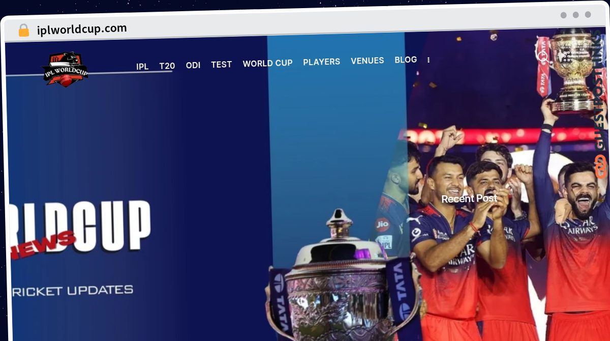 Publish Guest Post on iplworldcup.com