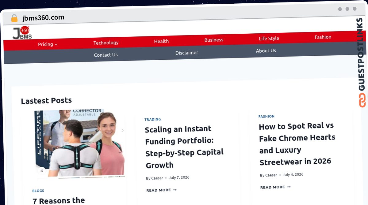 Publish Guest Post on jbms360.com