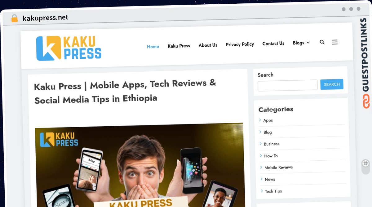 Publish Guest Post on kakupress.net