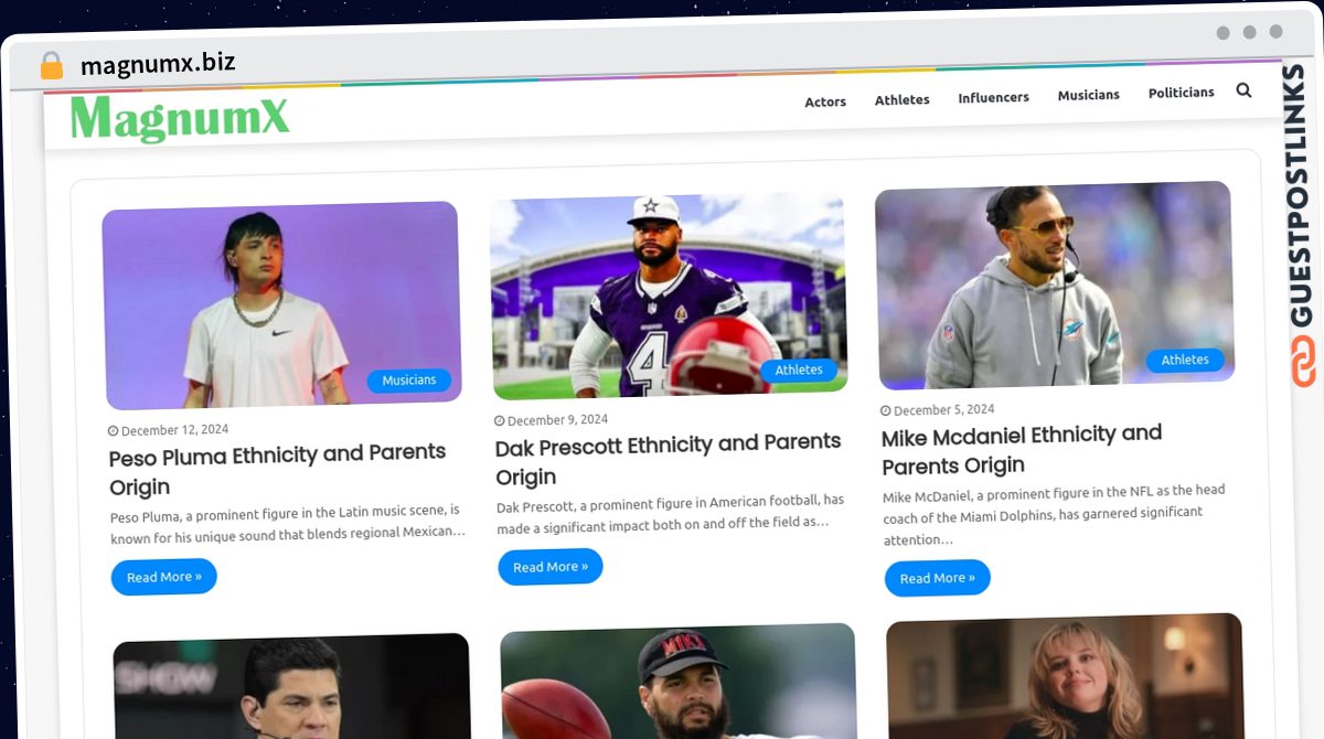 Publish Guest Post on magnumx.biz