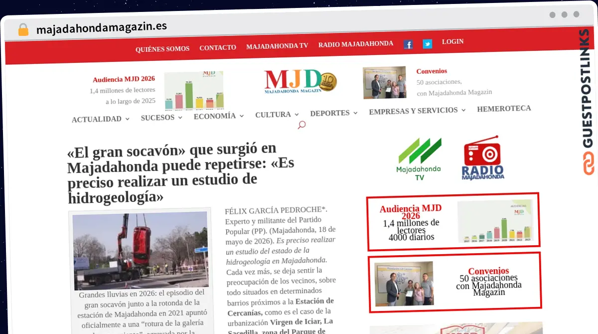 Publish Guest Post on majadahondamagazin.es