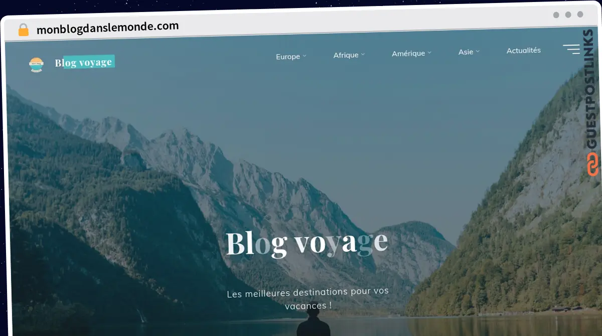 Publish Guest Post on monblogdanslemonde.com