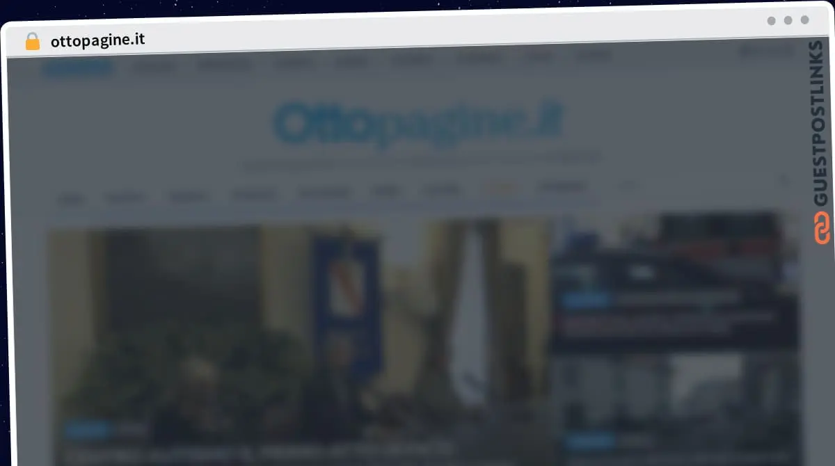 Publish Guest Post on ottopagine.it