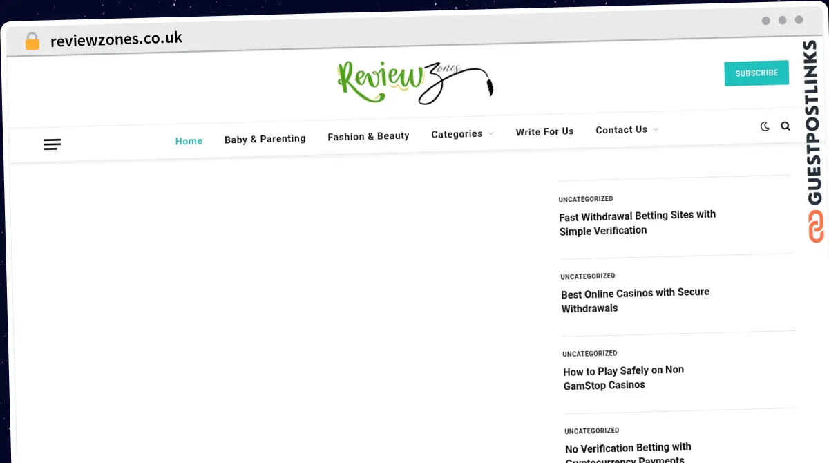 Publish Guest Post on reviewzones.co.uk
