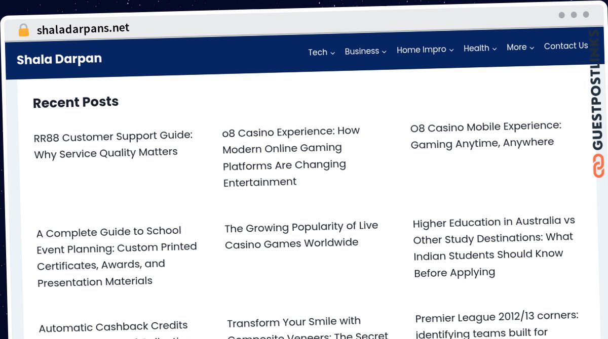 Publish Guest Post on shaladarpans.net