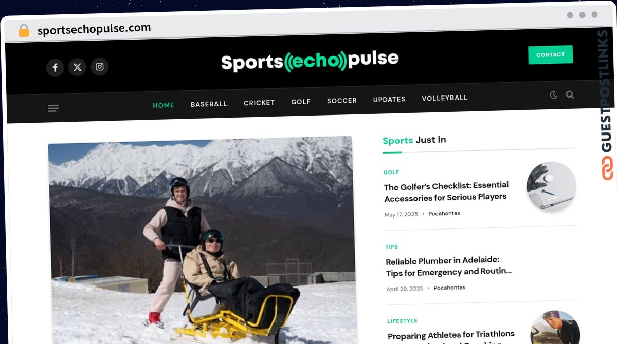 Publish Guest Post on sportsechopulse.com