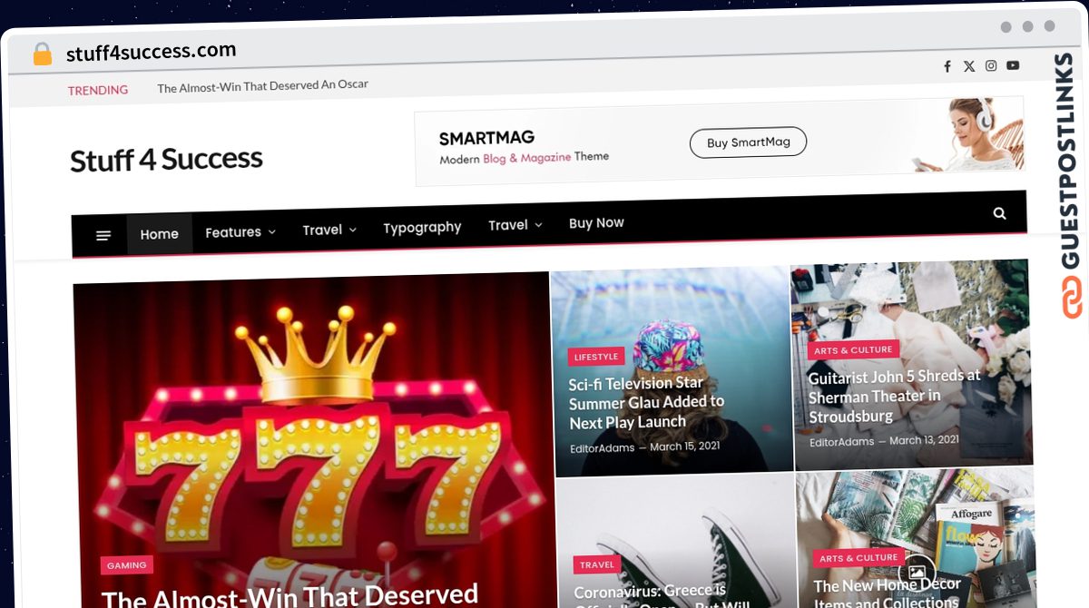 Publish Guest Post on stuff4success.com
