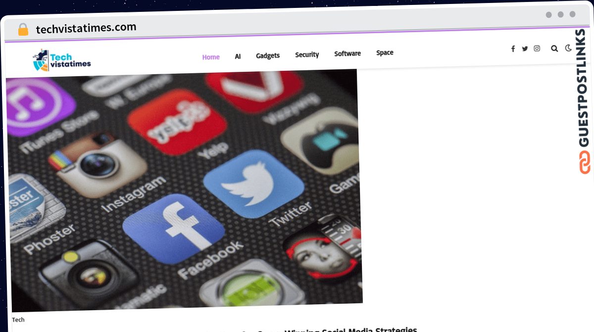 Publish Guest Post on techvistatimes.com
