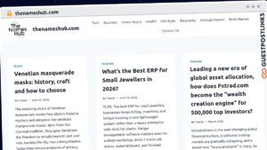 Publish Guest Post on thenameshub.com