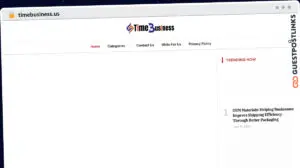 Publish Guest Post on timebusiness.us