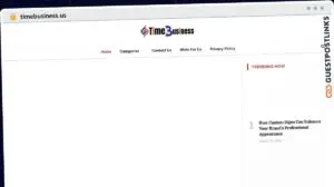 Publish Guest Post on timebusiness.us