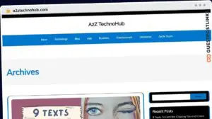Publish Guest Post on a2ztechnohub.com
