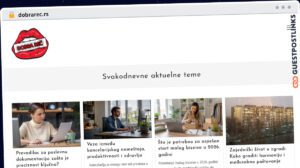 Publish Guest Post on dobrarec.rs