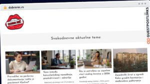 Publish Guest Post on dobrarec.rs
