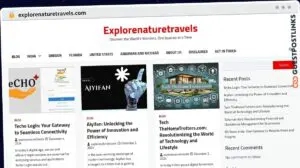 Publish Guest Post on explorenaturetravels.com