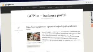 Publish Guest Post on g17plus.rs