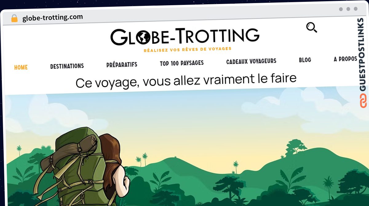 Publish Guest Post on globe-trotting.com
