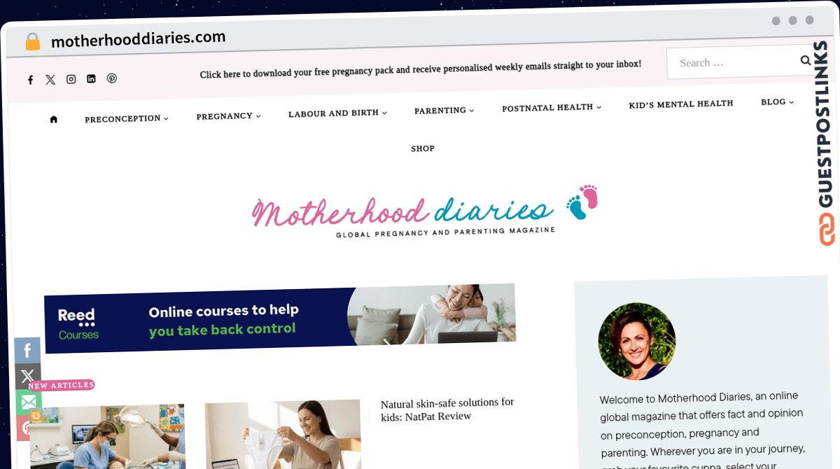 Publish Guest Post on motherhooddiaries.com