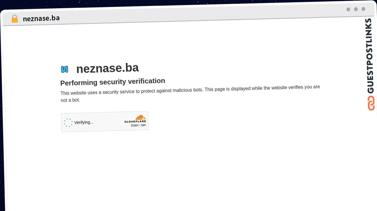 Publish Guest Post on neznase.ba
