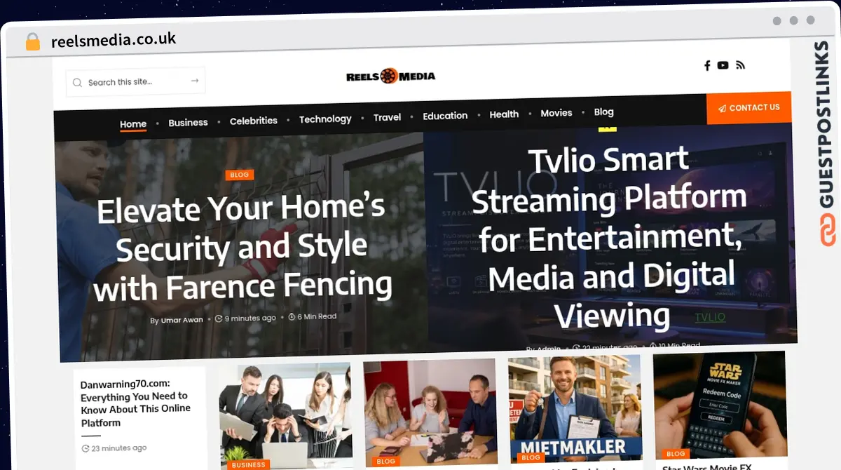 Publish Guest Post on reelsmedia.co.uk