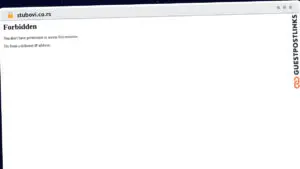 Publish Guest Post on stubovi.co.rs