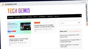 Publish Guest Post on techdemis.com