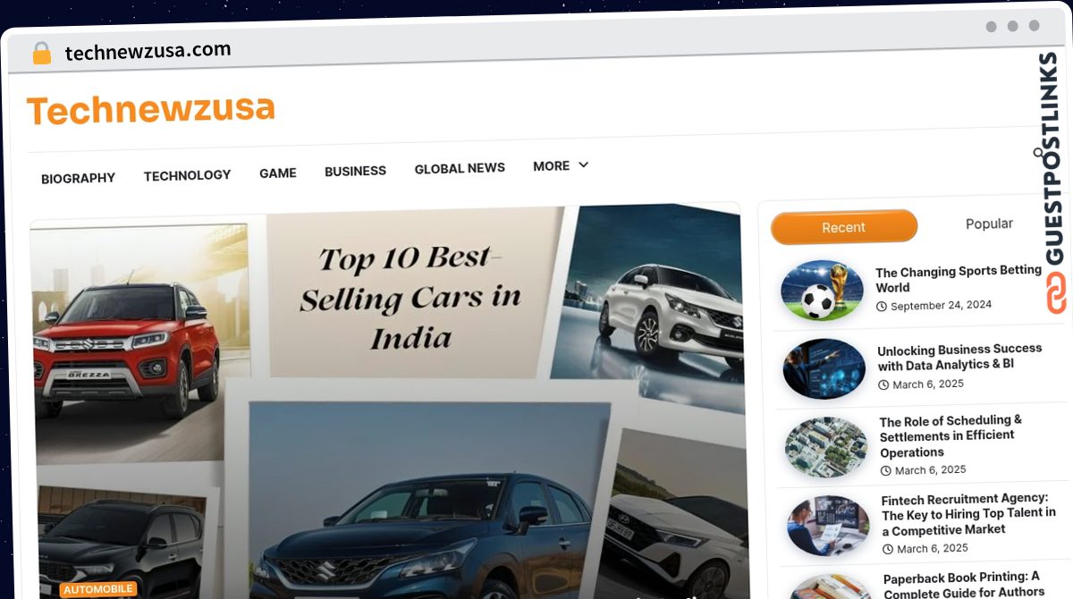Publish Guest Post on technewzusa.com
