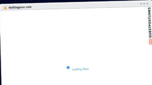 Publish Guest Post on thrillingever.com