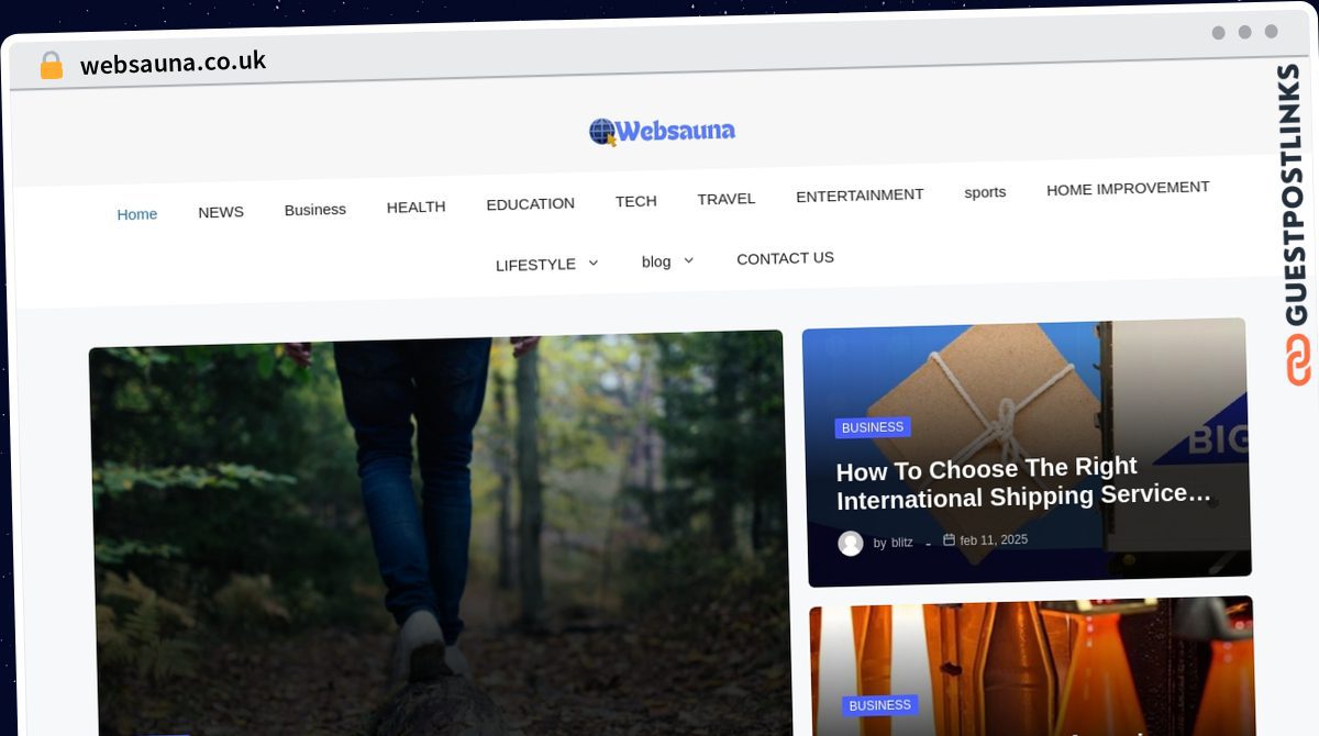 Publish Guest Post on websauna.co.uk